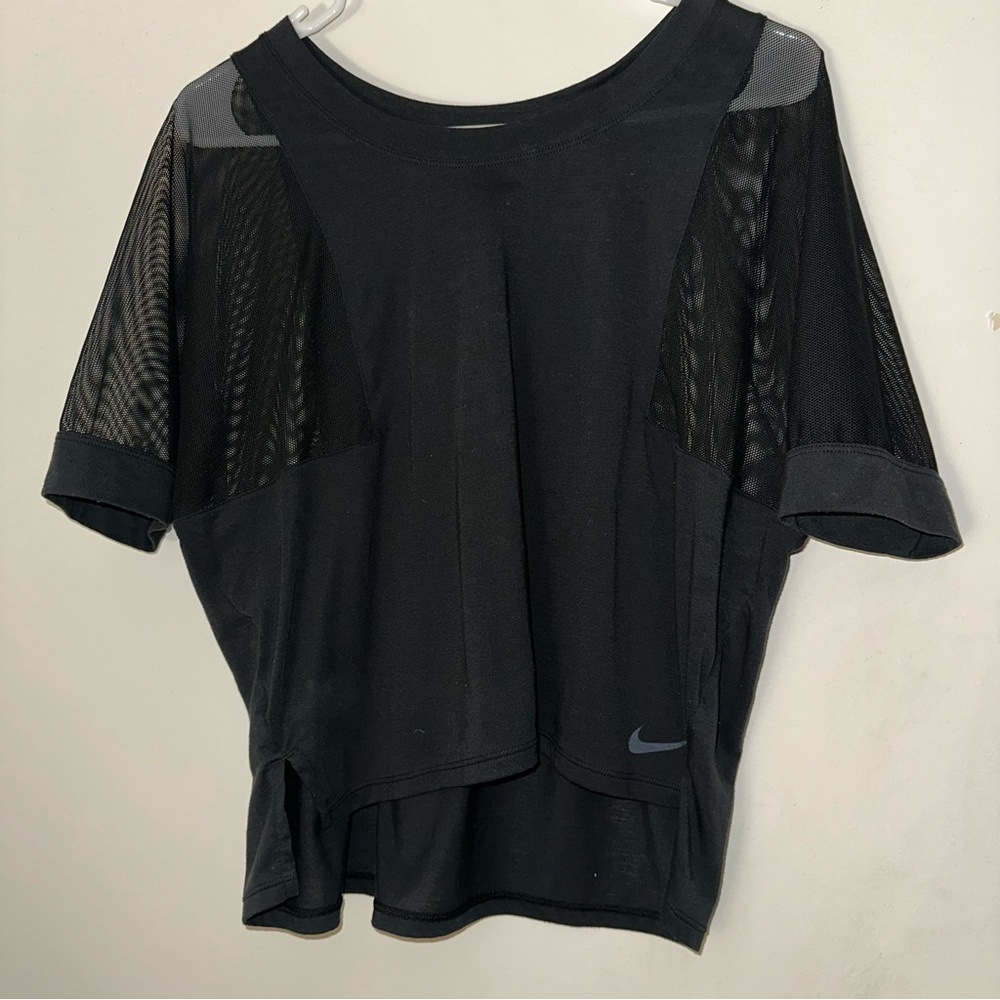 Nike DriFit Mesh Crop Top, XS, Black, great condition!